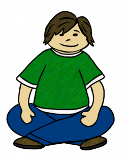 28+ Collection of Person Sitting Down Clipart | High quality, free ...