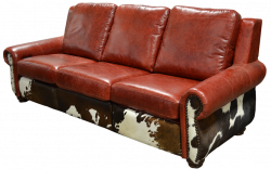 RUSTIC COWHIDE SOFAS, RUSTIC SOFAS, RUSTIC COUCHES, FREE SHIPPING