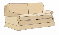 Sofa Couch Furniture - Couch Clipart, Transparent Png ...