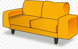 Couch Furniture Living Room Table Clip Art, PNG, 1560x992px ...
