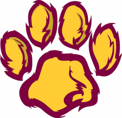 Image - Purple-yellow-paw-panther-clipart.png | Animal Jam Clans ...