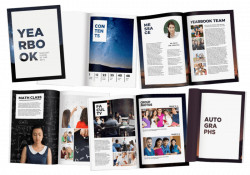 hundreds of free yearbook templates 100 customisable fusion ...