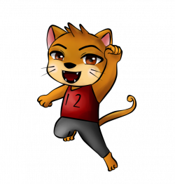 Cartoon Female Cougar Clipart