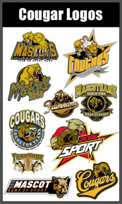 Cougar Logos | Cougar Clip Art | Motorcycle logo, Sports ...