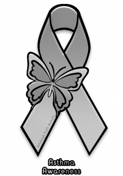 Asthma Awareness Ribbon by AdaleighFaith on DeviantArt