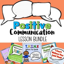 Positive Communication Activities for Group Counseling or Guidance Lessons