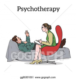 Clip Art - Counselling and assistance of a psychologist ...
