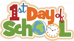 First Day Of School Clipart Group (81+)