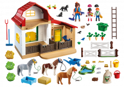 Pony Farm - 5684 - PLAYMOBIL® USA