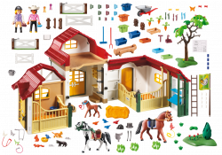 Playmobil 6926 Country Large Horse Farm - Jac in a Box