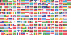 Clipart - Countries flags