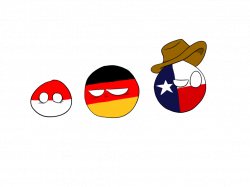 Countryballs- Poland, Germany, and Texas by WolfyTheCollieArt on ...