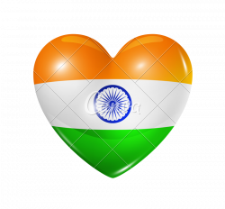 Love India, Heart Flag Icon - Photos by Canva