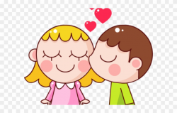 Happy Couple Clipart - Kiss Clipart - Png Download (#934474 ...