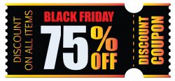 Black Friday Coupon PNG Clipart Picture | Gallery Yopriceville ...