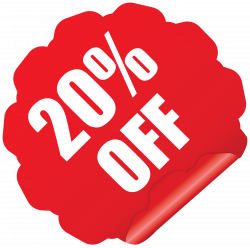 20% Off Sticker PNG Clipart Image 5715*5692 transprent Png Free ...