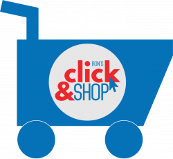 Shopping Cart w-logo – Ron's Supermarket