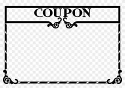 Clipart Coupon Template - Blank Coupon Clip Art - Free ...