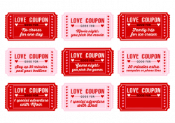 Valentine Coupon Booklet For Six Flags New England Free Templates ...