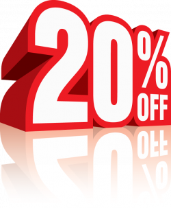 Sale Sticker 20% Off Transparent PNG Pictures - Free Icons and PNG ...