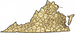 Counties: Geography of Virginia