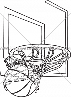 Basketball Net Drawing at GetDrawings.com | Free for personal use ...