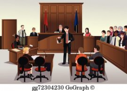 Courtroom Clip Art - Royalty Free - GoGraph