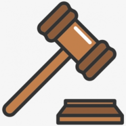 Hammer Clipart Legal - Transparent Court Hammer Clip Art ...