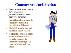 Concurrent Jurisdiction 32082 - Clip Art Library