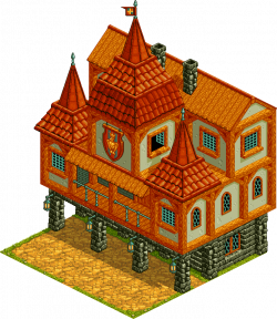 Isometric Building 04 - Townhall by Fidorka69 on DeviantArt