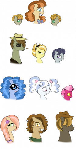 MLP NG: Pie Families by PurfectPrincessGirl on DeviantArt