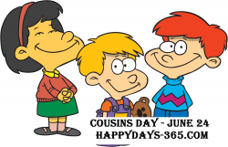 National Cousins Day - July 24, 2018 | Happy Days 365