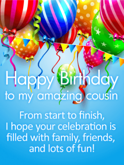 Birthday Wishes for Cousin | Születésnap, névnap | Születésnap