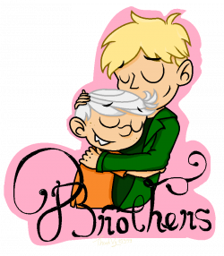 Hug My Little Brother by thanhvy15599 | The Loud House | Pinterest | Hug