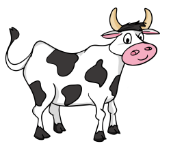 Cartoon Cow Cliparts - Cliparts Zone