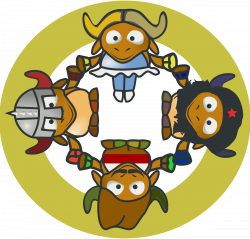 Clipart - GNU Circle