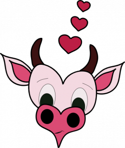 Loving Cow Clipart | i2Clipart - Royalty Free Public Domain Clipart