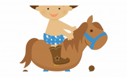 Western Clipart Lasso Baby Cowboy Clipart - Clip Art Library