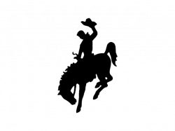 Wyoming Horse Bronc riding Bucking Clip art - Cowboy Logo 640*480 ...
