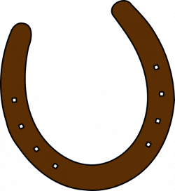 Cowboy Brown Horseshoe Clip Art at Clker.com - vector clip art ...