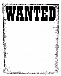 Wanted Poster Clipart (51+)