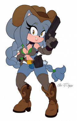 COMMISSION - Cheyenne The Hedgehog [Flat Colors] by SciFiCat -- Fur ...