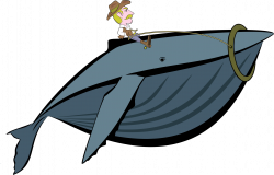 Cowboy Riding Whale Icons PNG - Free PNG and Icons Downloads