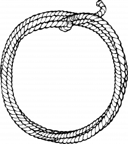 28+ Collection of Cowboy Rope Drawing | High quality, free cliparts ...