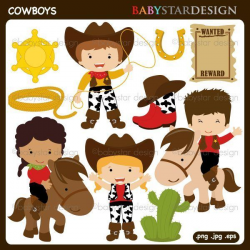 Cowboys Clipart | cowboy/western theme | Clip art, Cowboys ...