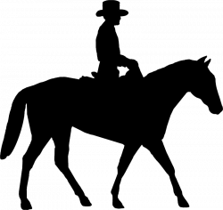 Cowboy Silhouette PNG Image - PurePNG | Free transparent CC0 PNG ...