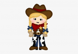 Blonde Haired Cowgirl - Cowboy Cowgirl Clipart Transparent ...