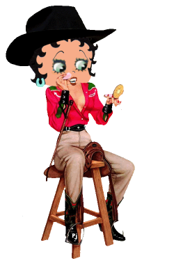 cowgirl betty boop | | ◠‿◠✿ Betty Boop Cow Girl ...