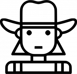 Cowgirl Farm Female Human Svg Png Icon Free Download (#504823 ...