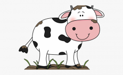 Cattle Clipart Cow Costume - Farm Animal Clip Art Black And ...